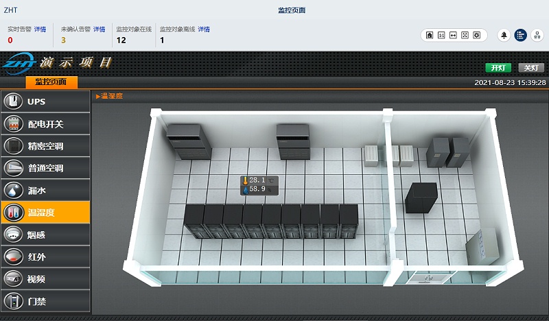 機房動環系統集成